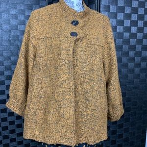 CMC COLOR ME COTTON JACKET MUSTARD SZ LARGE